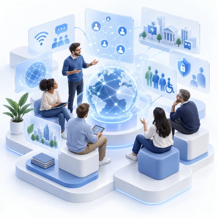 Participantes analizan redes digitales y su impacto en la sociedad